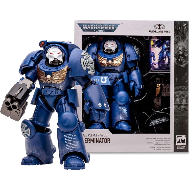 アメコミ McFARLANE TOYS WARHAMMER 40,000 McFarlane Warhammer 40,000 Ultramarines Terminator MEGA Action