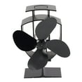 thumbnail image 4 of Ventilador de estufa de leña Ticfox con 4 aspas de Aleación de aluminio, 4 of 14