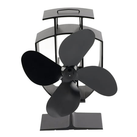 

Wood Stove Fan Maximum 1500rpm Stove Fan High Heat Powered For Grate