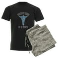 thumbnail image 6 of CafePress - Proud Dad Of A Nurse Men's Dark Pajamas - Men's Dark Loose Fit Cotton Pajama Set, 6 of 7