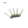 thumbnail image 4 of Advancent de bomba de inflado de 5 piezas, adaptador de válvulas de aire profesional resistente al desgaste de acero inoxidable, pines de bomba, Ciclismo plata 5 piezas Advancent OD2756-00B, 4 of 6