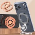 thumbnail image 2 of Foldable Double Sided Magnetic Cell Phone Stand,360° Adjustable Alloy Phone Holder for iPhone 17 16 15 14 13 Pro Max,Samsung Galaxy,All Smartphones,Decompression Fingertip Gyroscope, 2 of 6
