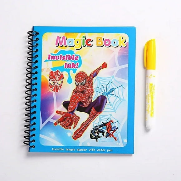 Frozen Elsa Princess Water Painting Drawing Toys Set for Girls Graffiti Cartoon Minnie Mouse Watercolour Magic Book Gifts