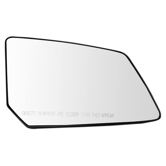 TRQ Exterior Mirror Glass w/Backing Plate Passenger Side RH for GM SUV MGA09589