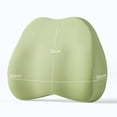 thumbnail image 4 of Almohada de 4D, cojín de suave transpirable de uso múltiple, conductor silla de oficina , VERDE Salvador Cojín de respaldo, 4 of 4