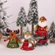 thumbnail image 3 of Bolsa de regalo de Papá Noel y muñeco de nieve, adornos navideños para el hogar, Año Nuevo, 2024, 2023, 3 of 4