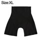 thumbnail image 2 of Pantalones cortos ajustados sin costuras de cintura alta para mujer con esquinas planas y leggings para adelgazar los muslos (negro), 2 of 5