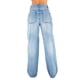 thumbnail image 4 of Sunloudy - Pantalones vaqueros para mujer, pantalones de pierna ancha transpirables que combinan con todo con bolsillos para vacaciones, citas, fiestas, compras Sunloudy  XS, S, M, L, 4 of 6
