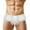 White, variant on GHSOHS Mens Underwear Lace Triangle Briefs T Back Bowknot Boxers for Men Low Rise Soft Briefs Shorts Sleepwear Underpants M