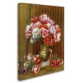 thumbnail image 2 of Trademark Fine Art "Anemones" 1909 Canvas Art by Pierre-Auguste Renoir, 2 of 3