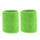 thumbnail image 5 of 2 muñequeras deportivas para fútbol, ​​baloncesto, correr y atletismo. verde, 5 of 8