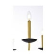 thumbnail image 5 of Cohen 42 inch pendant in black and brass, 5 of 8