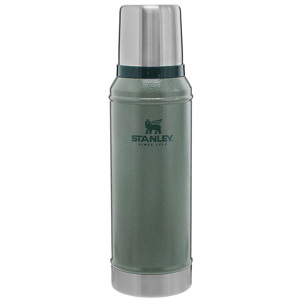 Stanley The Legendary Classic Vacuum Twin-Lock Travel Mug .47L Hammertone Green 18/8 Stainless Steel Double-Wall Vacuum Insulation Water Bottle Leakproof Car Cup Compatible Naturally Bpa-Free
