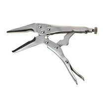 FACEGA 6.5Inch Locking Pliers Long Needle Nose Pliers Lock Vise Grip Clamp Hand Tool