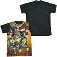 thumbnail image 2 of Transformers Autobots V Decepticons Unisex Adult Halloween Costume Sublimated T Shirt, 2 of 4