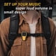 thumbnail image 2 of Wireless Bluetooth Speaker Wearable Mini Black+Yellow, 2 of 5