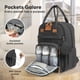 thumbnail image 3 of KeaBabies Mochila para pañales, bolsa de pañales para bebé, bolsas grandes para pañales para bebé, niña, bolsa de pañales para bebé con cambiador, alfombrilla para pañales, bolsa de bebé para niños, n, 3 of 5