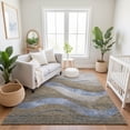 thumbnail image 7 of Addison Rugs Mayfield Premium Machine Washable Transitional Swirls Taupe Rectangle Rug, 3' x 5', 7 of 7