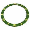 thumbnail image 2 of SUBMARINER BEZEL INSERT FOR ROLEX SAPPHIRE SUBMARINER 16613, 16618 GREEN/TT, 2 of 2