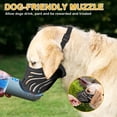 thumbnail image 3 of Bozal para perros Qukcors, suave y transpirable, ajustable para perros de talla XL, 3 of 7