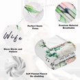 thumbnail image 4 of Birthday Gifts for Wife, Romantic Wife Gifts from Husband to My Wife Flannel Blanket Christmas Anniversary Valentines Gifts for Wife from Husband Birthday Presents for The Wife Throw Blanket 60"*50", 4 of 7