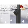 thumbnail image 5 of soges Chariot de Bureau Roulant pour Ordinateur Portable Hauteur Réglable 23.6 Pouces Table d'Appoint Mobile avec Fente pour Tablette Table Portable pour Canapé Lit Noire, 5 of 5