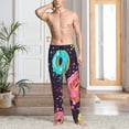 thumbnail image 2 of Naloa Donuts1 Pajama Pants Men, PJ Bottoms, Sleep & Lounge Pants-XX-Large, 2 of 6