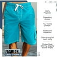 thumbnail image 4 of NORTY Big & Tall Men's Quick Dry Swim Trunks Board with Lining & Secure Cargo Pockets, 4 of 27