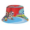 thumbnail image 1 of Bebés Looney Tunes Sombrero bucket para adultos, gorra de protección solar, sombrero de pescador plegable para viajes al aire libre, pesca y actividades de verano, 1 of 6