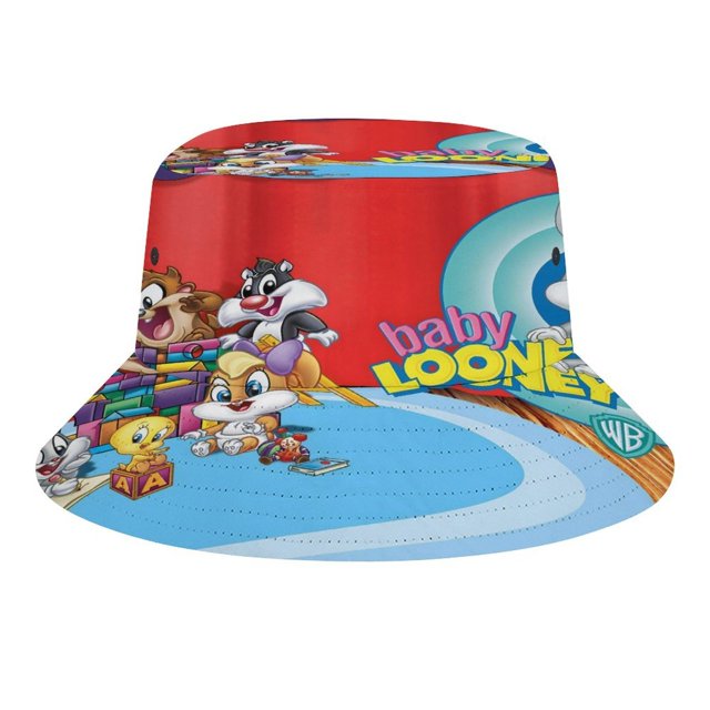 Bebés Looney Tunes Sombrero bucket para adultos, gorra de protección solar, sombrero de pescador plegable para viajes al aire libre, pesca y actividades de verano