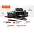 thumbnail image 2 of DK2 12,000 lb Premium Electric 4x4 Winch (Synthetic Rope Included), 2 of 9