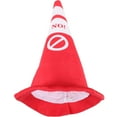 thumbnail image 3 of Chapeau en Peluche Forme Cône de Circulation Couvre-Chef Cosplay Chapeau Dessin Animé Accessoire Photo Chapeau Cosplay en Forme de Cône de Circulation, 3 of 6