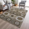 thumbnail image 6 of Dalyn Rugs Machine Washable Indoor/Outdoor Chantille Brown 9' x 12' Rug, 6 of 9