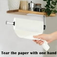 Paper Towel Holder Under Brushed Nickel Wall Mount Paper Towel