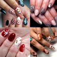 thumbnail image 2 of Fake Nails UNA GELLA - Puntas de gel ovaladas, cortas y ovaladas, 216 unidades, 2 of 7