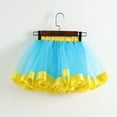 thumbnail image 6 of Kids Girls Holiday Party Ballet Skirts Dress Party Princess Mesh Dance Skirt Breathable Dailywear 2-4 Years, 6 of 7