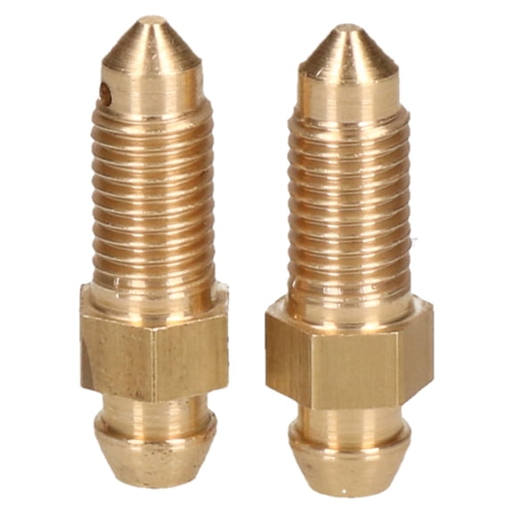 Brass Brake Caliper Bleeding Bleed Nipple Screw Bleedscrew 5/16 x 24 UNF 2pc