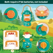 Fun Little Toys Kids Camping Set with Pop Up Tent, Bug Catcher Kit & Pretend Play Toys, Christmas Birthday Gifts for Boys Girls