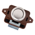 thumbnail image 1 of Keyless Cupboard Door Push Button Lock Latch, Stylish Look Drawer Door Push Button Lock, Minimalist Design for RV Yacht Motorhome Campervan Caravan, Easy Installation with More, 1 of 7