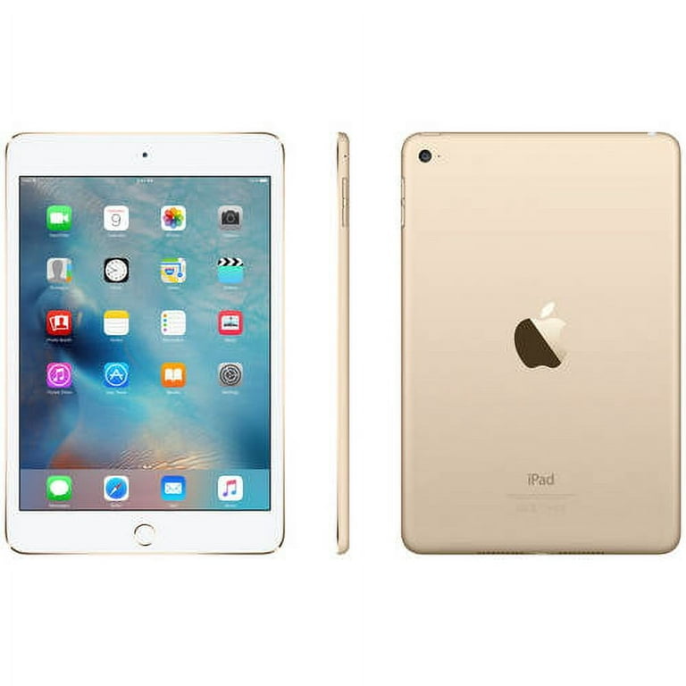 Restored Apple iPad mini 4 16GB Wi-Fi - Gold (Refurbished