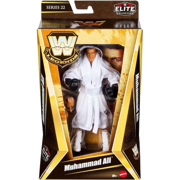 Mattel WWE Collectible Muhammad Ali Action Figure, 6"