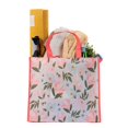 thumbnail image 4 of Spring-Themed Reusable Grocery Bag with Bottle Holder – Shopping bag for groceries, 4 of 5