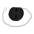 thumbnail image 1 of GAXIRE Porta credencial de policía redondo con clip, porta credencial de policía con cadena para cinturón, porta credencial de policía con cadena para el cuello, suministros para oficiales, 1 of 7