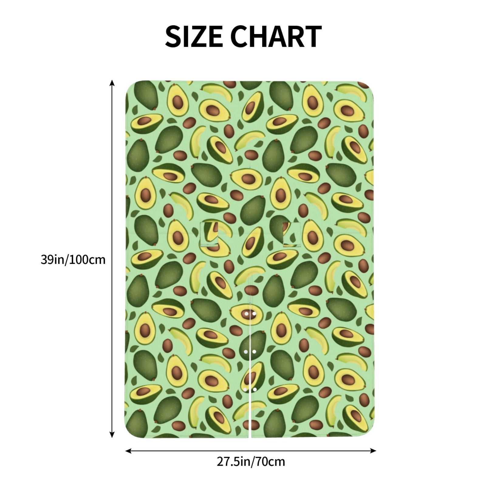Naloa Avocado With Seeds Baby Car Seat Cover, Breathable Baby Carrier Cover, Multiuse Baby Carrier Cover & Nursing Breastfeeding Cover