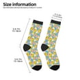 thumbnail image 2 of Honeii Colorful Rubber Duck 1 Print Children's Colorful Socks,Unisex Kids and Toddlers' Cushioned Sock,Kids Athletic Crew Socks,for Everyday Wear and Sports, 2 of 5