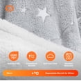 thumbnail image 3 of Sudadera con capucha para niños Giggling Getup Glow in Dark Sherpa, 3 of 7