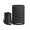 Black, variant on 13.2+2.6 Gal Stainless Steel Step Trash Can Combo, Removable Inner Bucket & Soft-Close Lid, Rectangle Garbage Bin for Kitchen Bathroom Office, White