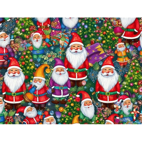 Jigsaw Puzzles 500 Pieces for Adults Holiday Santa Claus Christmas Doll Formation Wooden Fun Puzzle Challenge for Adults and Families Wall Art Gift