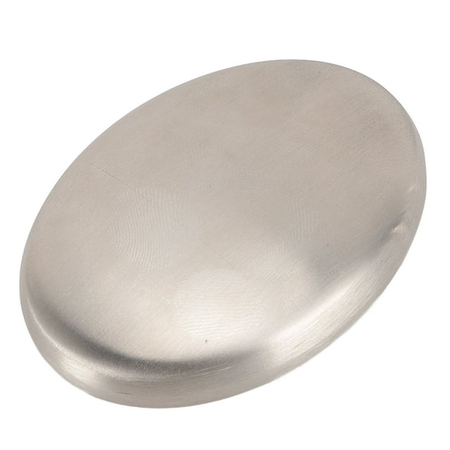 Jabón De Acero Inoxidable, Barra De Jabón De Metal, Barra De Olor A Metal Que Elimina Los Olores Como Aromas De Ajo De Cebolla De Pescado De Las Manos Y La Piel, Adecuado Para La