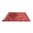 thumbnail image 2 of Ahgly Company Machine Washable Indoor Square Persian Red Traditional Area Rugs, 4' Square, 2 of 4